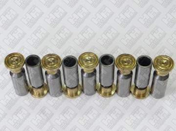 Комплект поршней (9шт.) для гусеничный экскаватор HYUNDAI R4500LC-7 (XJBN-00681, XJBN-00682, XJBN-00664)